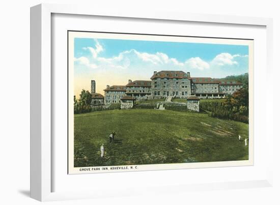 Grove Park Inn, Asheville-null-Framed Art Print