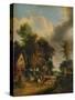 'Grove Scene, Norwich', c1827, (1938)-George Vincent-Stretched Canvas