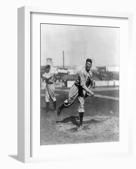 Grover Alexander, Philadelphia Phillies, Baseball Photo No.1 - St. Louis, MO-Lantern Press-Framed Art Print