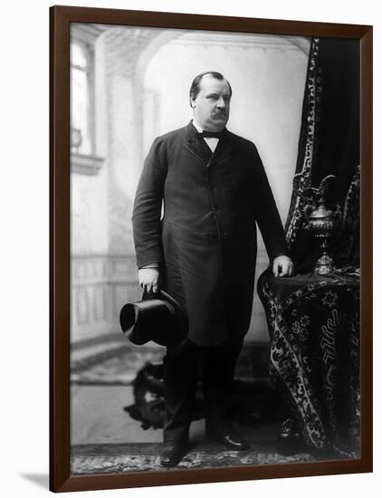 Grover Cleveland, 22nd and 24th U.S. President-Science Source-Framed Giclee Print