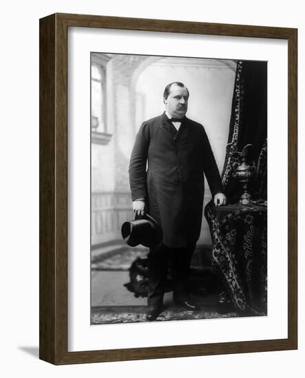 Grover Cleveland, 22nd and 24th U.S. President-Science Source-Framed Giclee Print