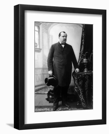 Grover Cleveland, 22nd and 24th U.S. President-Science Source-Framed Giclee Print