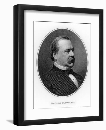 Grover Cleveland 22nd and 24th Us President-null-Framed Photographic Print