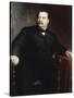 Grover Cleveland, (President 1885-1889)-Eastman Johnson-Stretched Canvas