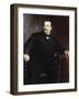 Grover Cleveland, (President 1885-1889)-Eastman Johnson-Framed Giclee Print