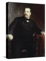 Grover Cleveland, (President 1885-1889)-Eastman Johnson-Stretched Canvas