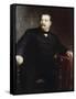 Grover Cleveland, (President 1885-1889)-Eastman Johnson-Framed Stretched Canvas