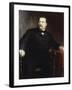 Grover Cleveland, (President 1885-1889)-Eastman Johnson-Framed Giclee Print