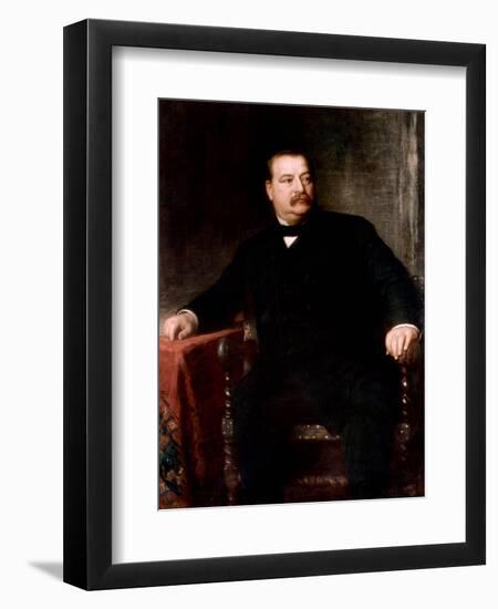 Grover Cleveland-Eastman Johnson-Framed Giclee Print