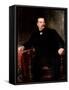 Grover Cleveland-Eastman Johnson-Framed Stretched Canvas