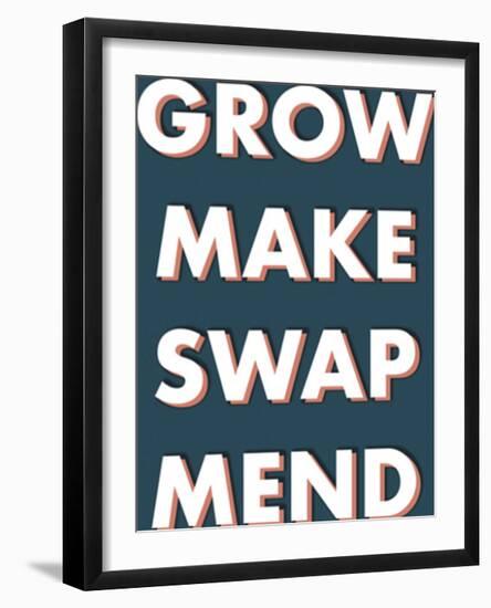 Grow and Mend-Archie Stone-Framed Giclee Print