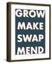 Grow and Mend-Archie Stone-Framed Giclee Print