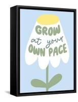 Grow at Your Pace-Beth Cai-Framed Stretched Canvas