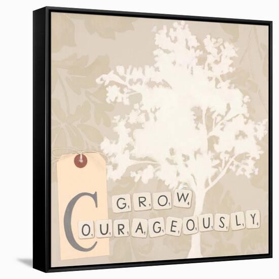 Grow Courageously-Marco Fabiano-Framed Stretched Canvas