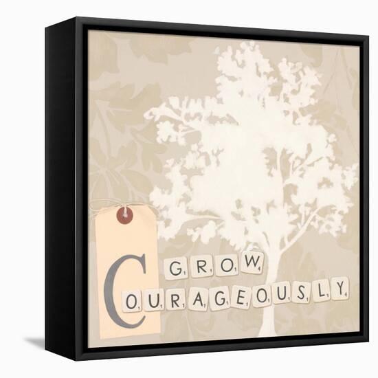 Grow Courageously-Marco Fabiano-Framed Stretched Canvas