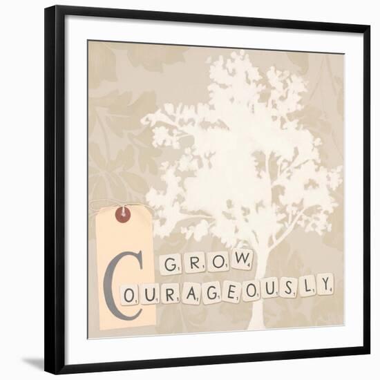 Grow Courageously-Marco Fabiano-Framed Art Print