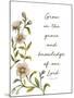 Grow in Grace-Elizabeth Medley-Mounted Art Print