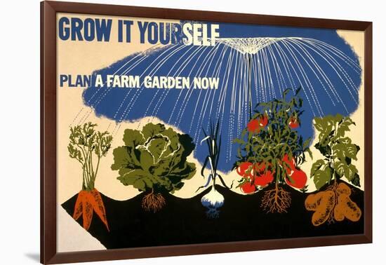 Grow it Yourself Poster-null-Framed Art Print