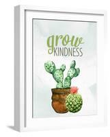 Grow Kindness-Kimberly Allen-Framed Art Print