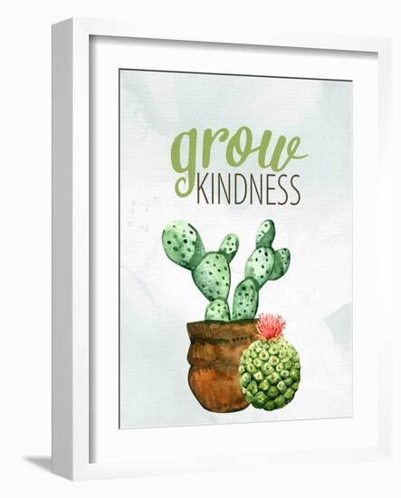 Grow Kindness-Kimberly Allen-Framed Art Print