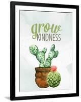 Grow Kindness-Kimberly Allen-Framed Art Print