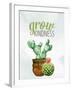 Grow Kindness-Kimberly Allen-Framed Art Print