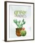 Grow Kindness-Kimberly Allen-Framed Art Print