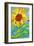 Grow Sunflower-null-Framed Art Print