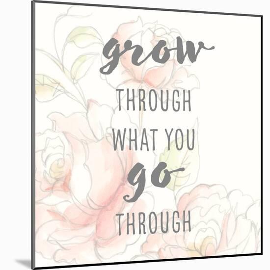 Grow Through I-Studio W-Mounted Art Print