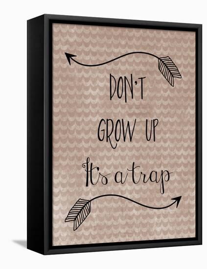 Grow Up-Erin Clark-Framed Stretched Canvas