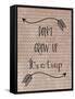 Grow Up-Erin Clark-Framed Stretched Canvas