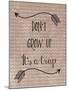 Grow Up-Erin Clark-Mounted Giclee Print