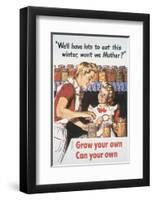 Grow Your Own Can Your Own-Al Parker-Framed Premium Giclee Print