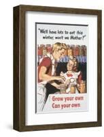 Grow Your Own Can Your Own-Al Parker-Framed Premium Giclee Print