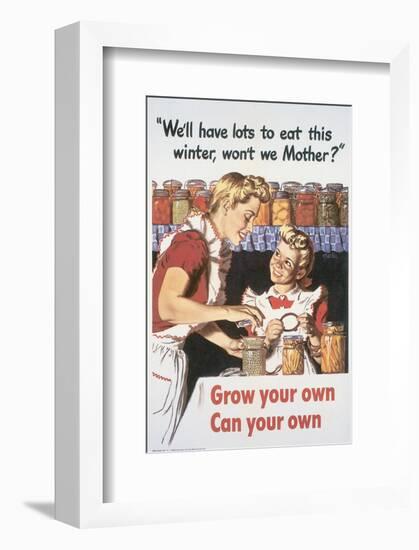 Grow Your Own Can Your Own-Al Parker-Framed Premium Giclee Print