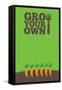 Grow Your Own Poster Carrots-naffarts-Framed Stretched Canvas