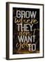 Grow-Milli Villa-Framed Art Print