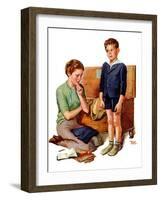 "Growing Boy,"September 16, 1939-Frances Tipton Hunter-Framed Giclee Print