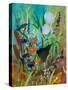 Growing Garden-Robin Maria-Stretched Canvas