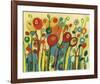 Growing Poppies-Jennifer Lommers-Framed Giclee Print