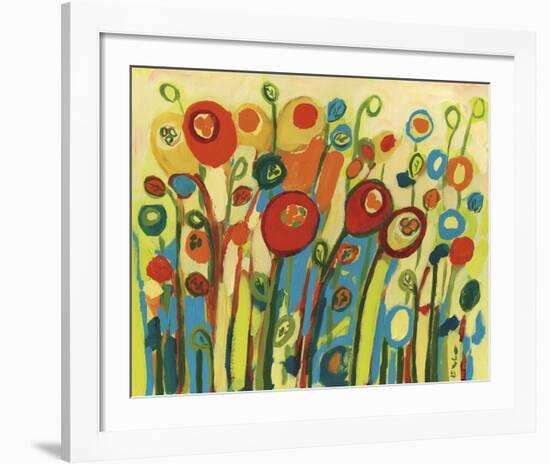 Growing Poppies-Jennifer Lommers-Framed Art Print