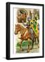 Growing Up in Norman England: Off to Serve the King-Peter Jackson-Framed Giclee Print