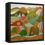 Grown Land-Angeles M Pomata-Framed Stretched Canvas