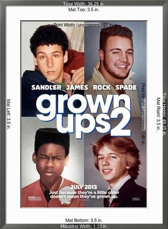 Grown Ups 2 Adam Sandler Kevin James Chris Rock Movie Poster Photo Allposters Com