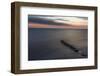 Groyne at the Weststrand on the Darss Peninsula. West-Pomerania Lagoon Area-Martin Zwick-Framed Photographic Print