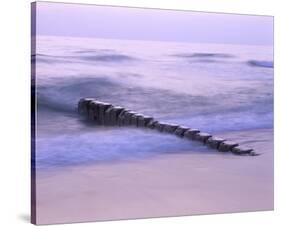 Groyne, Sylt, Schleswig-Holstein, Germany-null-Stretched Canvas