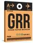 GRR Grand Rapids Luggage Tag I-NaxArt-Stretched Canvas