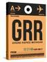 GRR Grand Rapids Luggage Tag I-NaxArt-Stretched Canvas