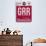 GRR Grand Rapids Luggage Tag II-NaxArt-Art Print displayed on a wall