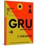 GRU Sao Paulo Luggage Tag II-NaxArt-Stretched Canvas